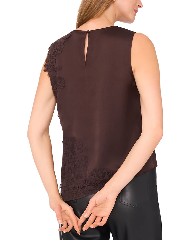Vince Camuto Women's Asymmetric Hem Sleeveless Tank Top