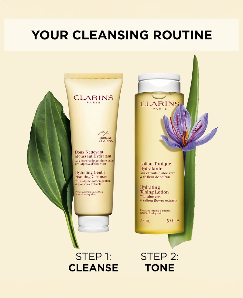 Clarins 2-Pc. Hydrating Cleansing Skincare Set