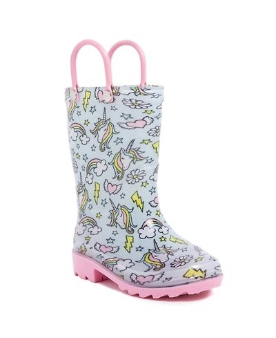 Macy's Toddler Girls' Svea Unicorn Printed Rain Boots