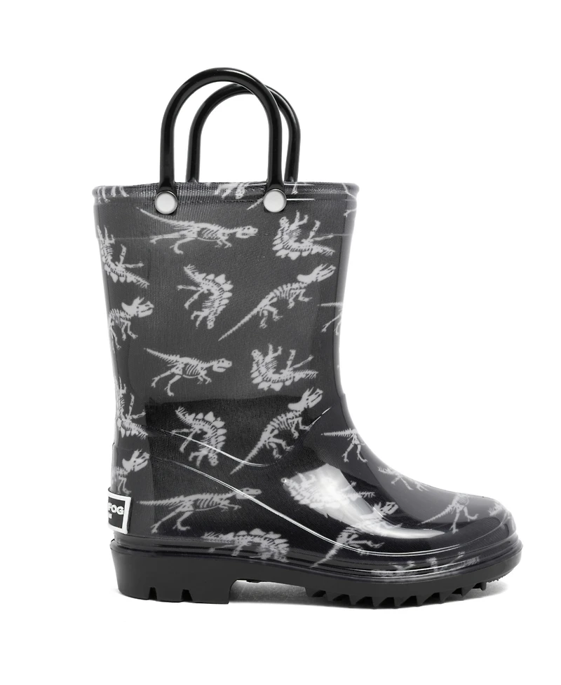London Fog Toddler Boys 5T-10T Sven T Printed Rain Boots