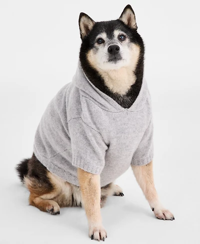 Charter Club Cashmere Solid Hooded Dog Sweater, Macy's Exclusive