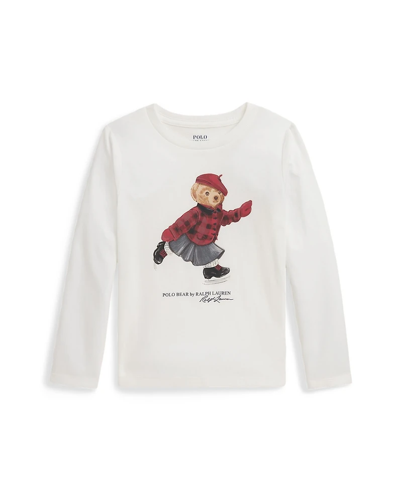 Polo Ralph Lauren Girls 2T-6X Long Sleeves T-Shirt