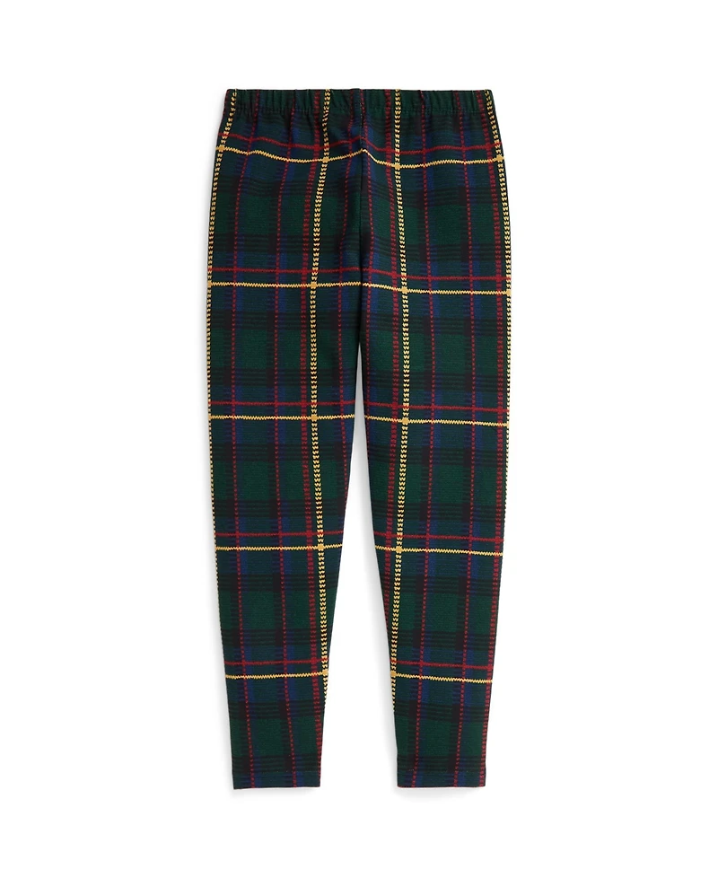 Polo Ralph Lauren Girls 7-16 Plaid Stretch Leggings