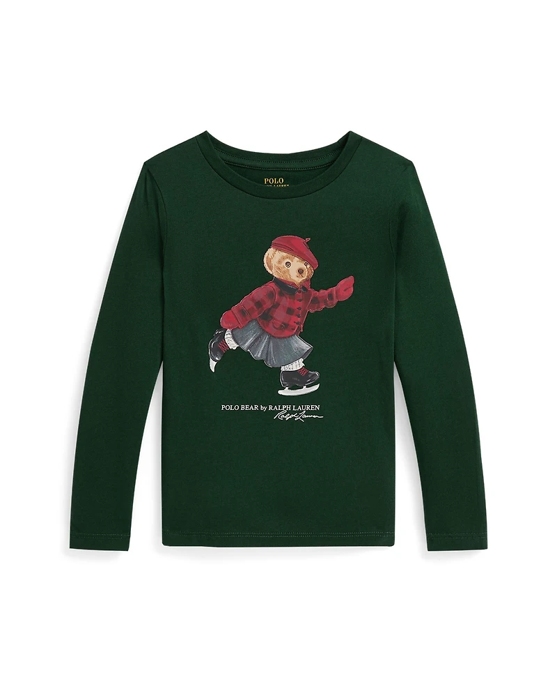 Polo Ralph Lauren Girls 2T-6X Long Sleeves T-Shirt