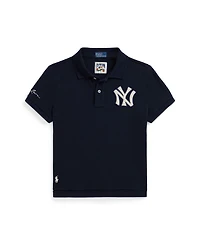 Polo Ralph Lauren Girls 7-16 Short Sleeves Yankees Shirt