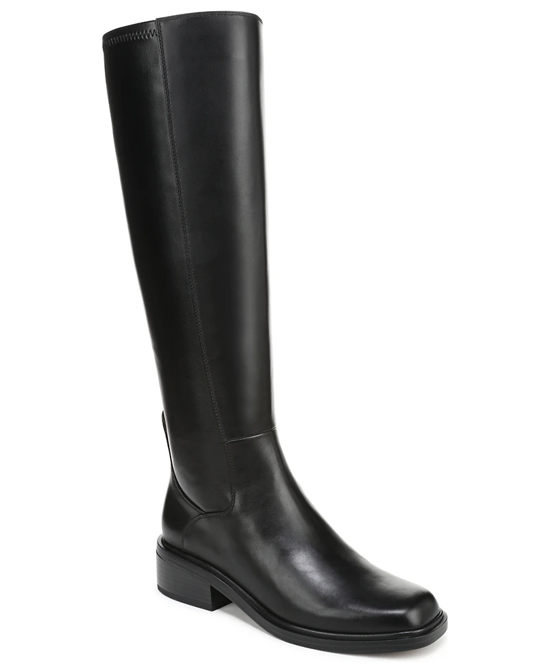 Franco Sarto Women's Gisella Wide Calf Round Toe Zip Tall Boots