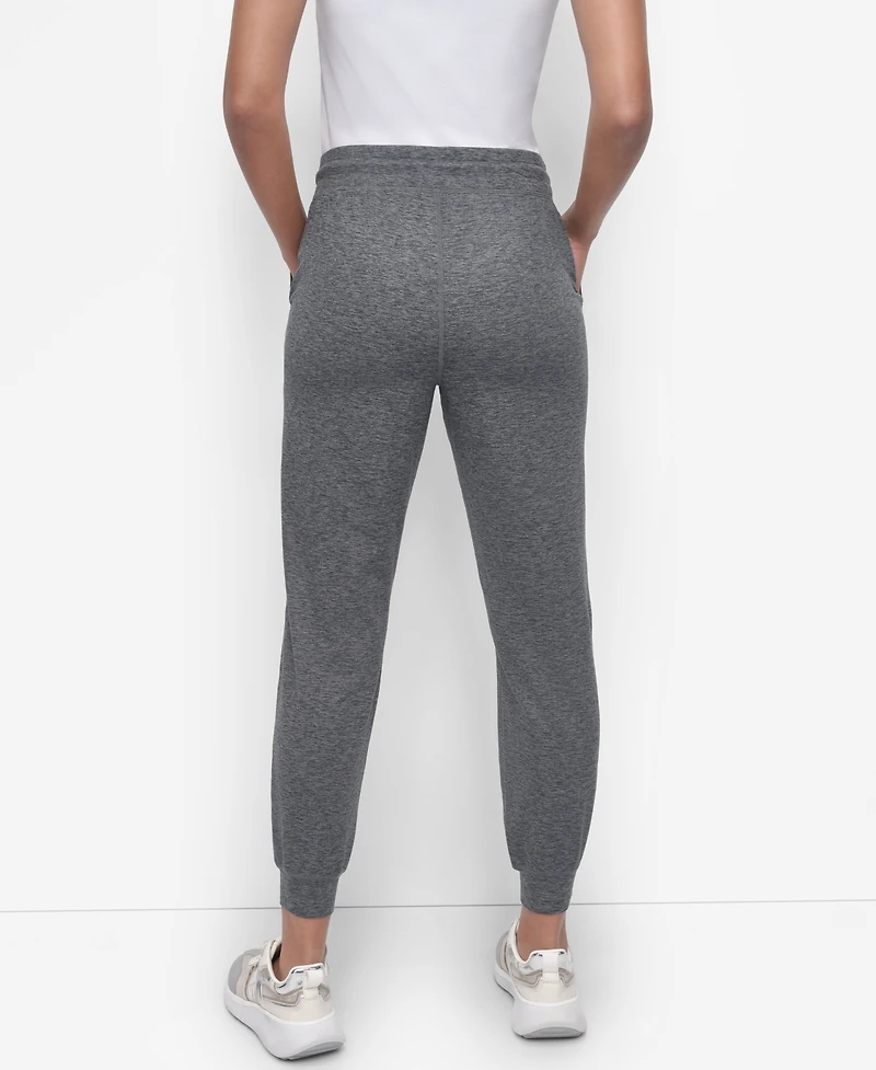 Dkny Sport Women's Spacedye High-Waist Slim Joggers