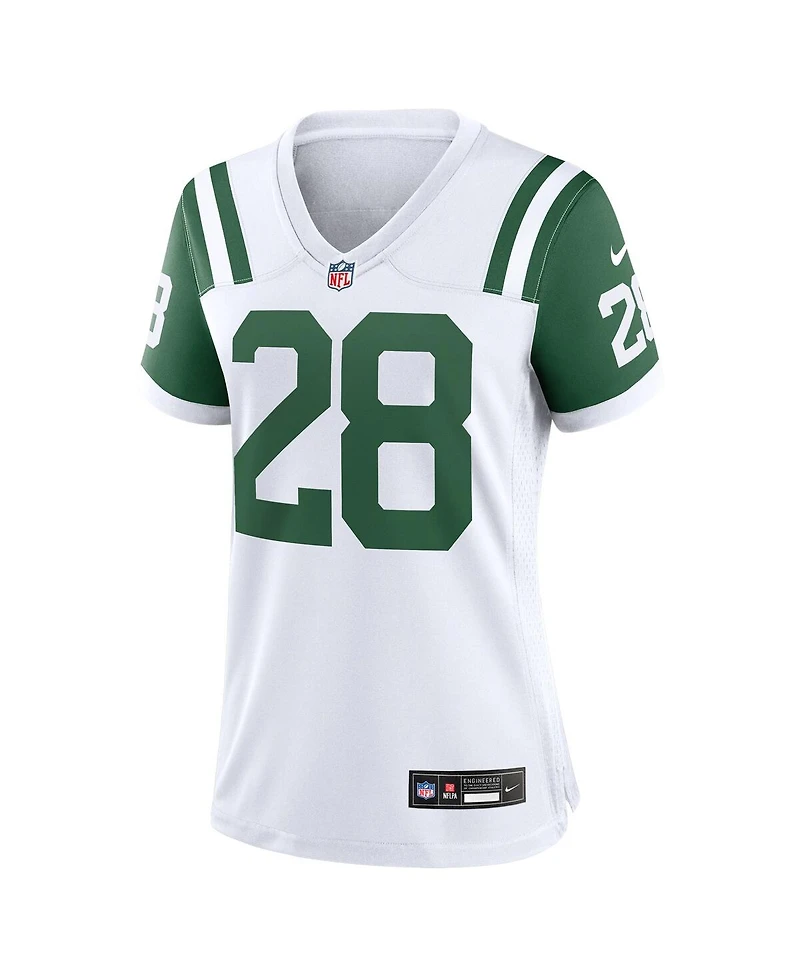 Nike Women'sCurtis Martin White New York Jets Classic Alternate Retired Player Game Jersey