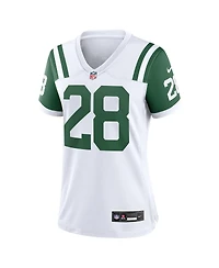 Nike Women'sCurtis Martin White New York Jets Classic Alternate Retired Player Game Jersey