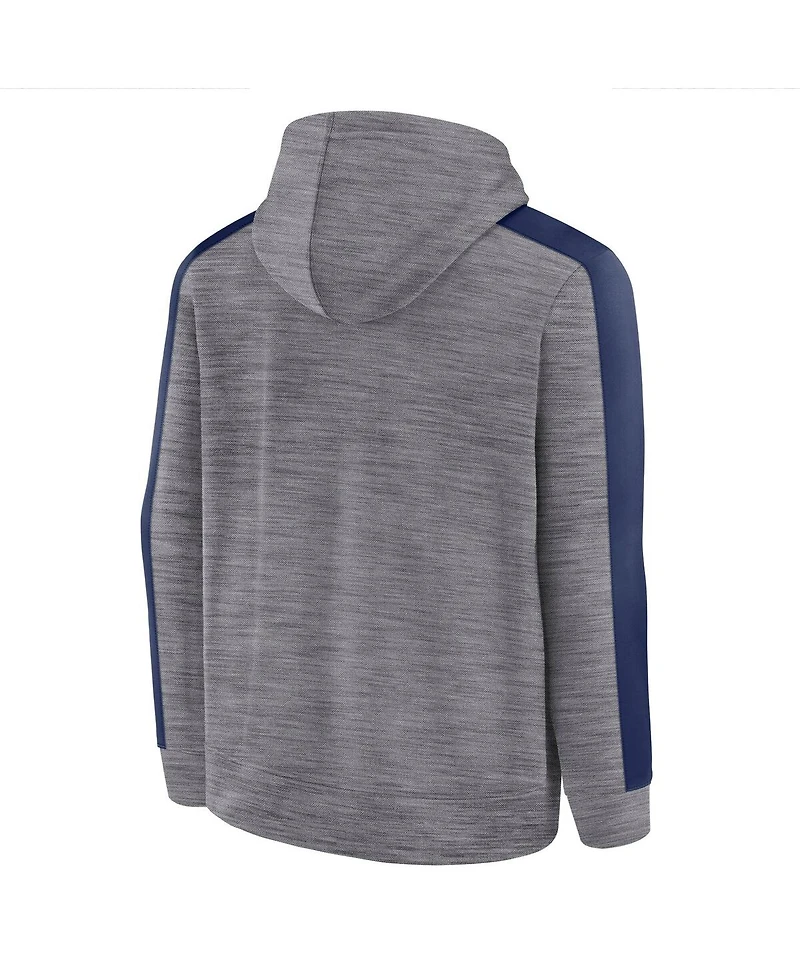 Fanatics Men's Heather Gray Dallas Cowboys Deliver Pullover Hoodie