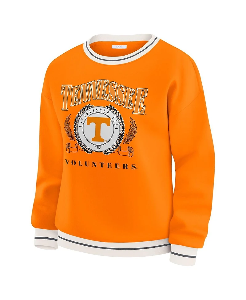 Wear by Erin Andrews Women'sTennessee Orange Tennessee Volunteers Seal Sweatshirt