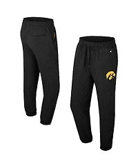 Colosseum Men's Black Iowa Hawkeyes Revolution Jogger Pants