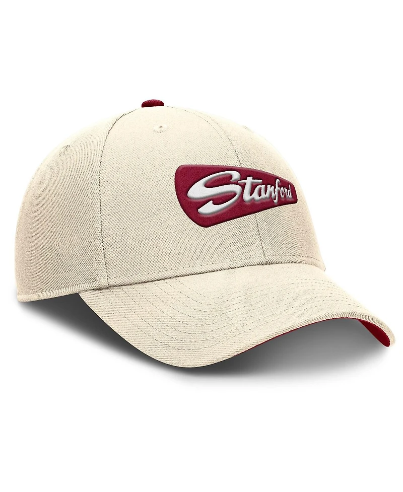 Nike Men's Natural Stanford Cardinal Rise Legacy Adjustable Hat