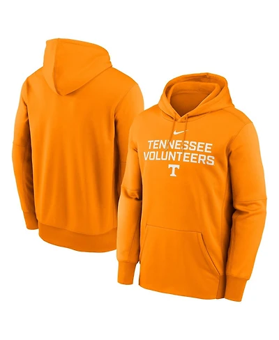 Nike Men's Tennessee Orange Volunteers Team Stacked Performance Pullover Hoodie