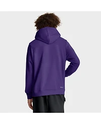 Nike Men's Purple Lsu Tigers 2025 Sideline Standard Issue Dri-fit Hoodie