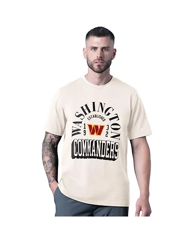 Msx by Michael Strahan Men's White Washington Commanders Whiteout T-Shirt