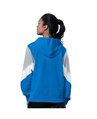 Starter Women's Blue Detroit Lions Scrimmage Hoodie