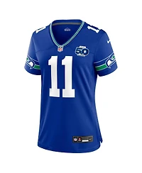 Nike Women'sJaxon Smith-Njigba Royal Seattle Seahawks Alternate 2 50th Season Game Jersey