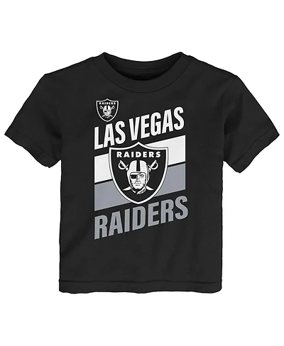 Outerstuff Toddler Black Las Vegas Raiders Teamwork T-Shirt
