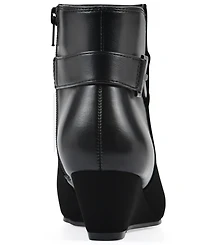 White Mountain Women's Chaise Wedge Booties