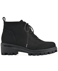 White Mountain Women's Tariq Lug Sole Lace-up Booties