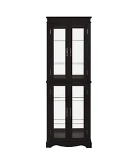 Lovmor Exquisite Six-Tier Display Cabinet with Illuminated Showcase