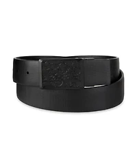 Kenneth Cole Reaction Men's Reversible Compression Plaque Buckle Belt