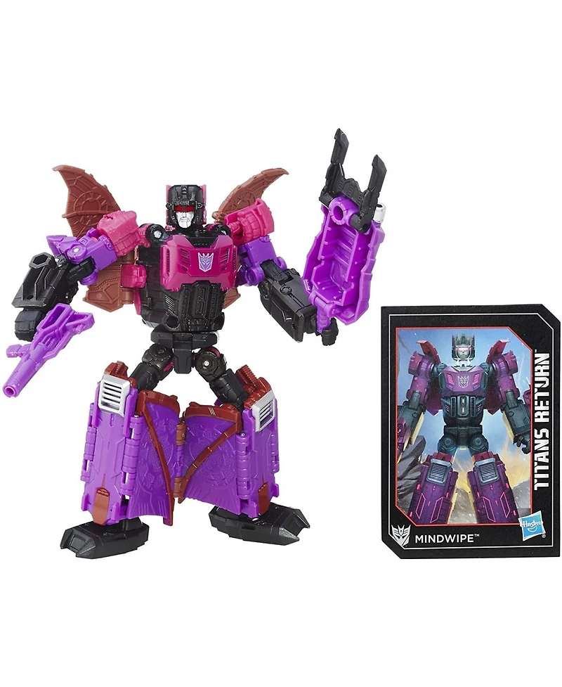 Transformers Mindwipe and Vorath Deluxe Class | Transformers Generations Titans Return