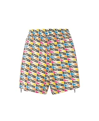 Nocturne Women's Zipper Detailed Patterned Mini Shorts