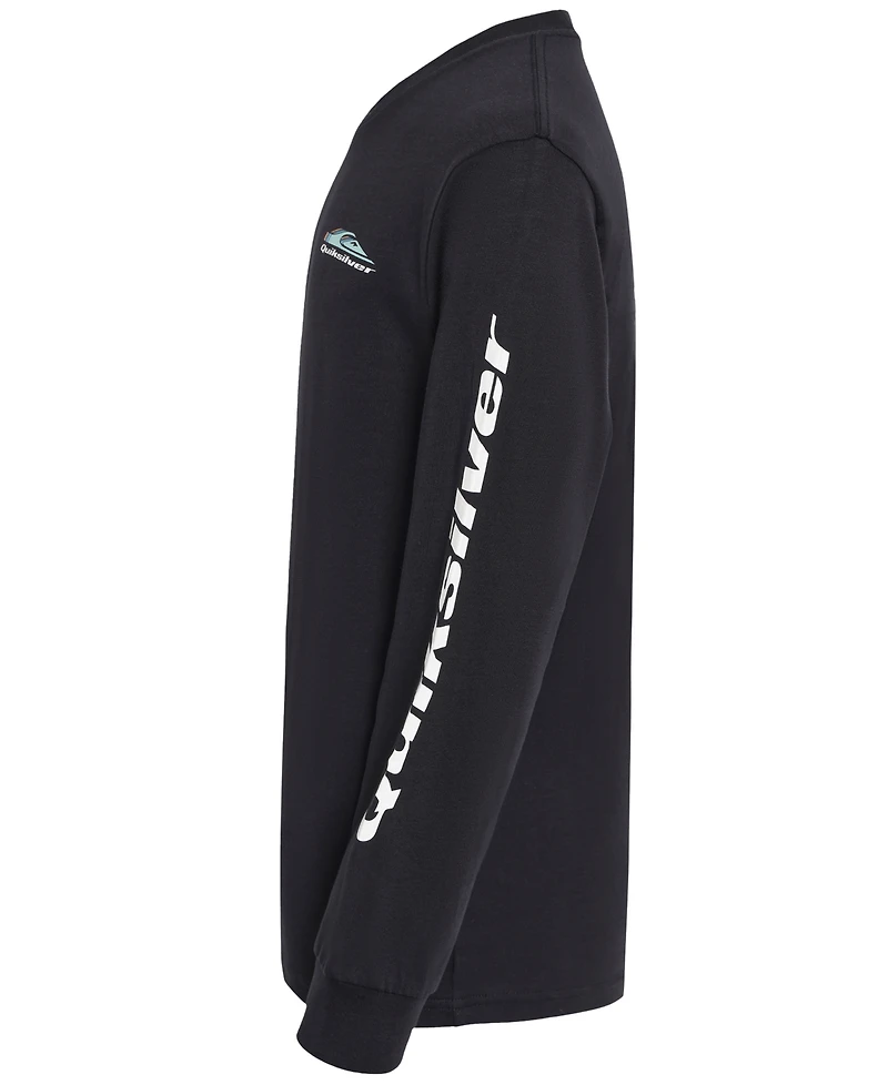 Quiksilver Boys 8-20 Omni Wave Long Sleeve T-Shirt