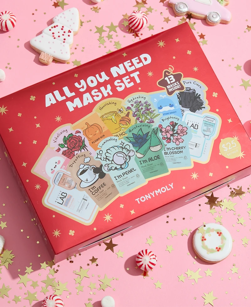 Tonymoly 13-Pc. 2025 All You Need Mask Set