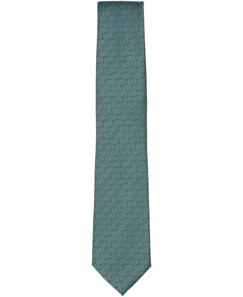 Perry Ellis Portfolio Men's Draughton Geo-Pattern Classic Tie