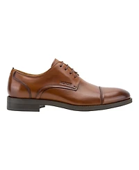 Tommy Hilfiger Men's Creagan Leather Derby Dress Shoes