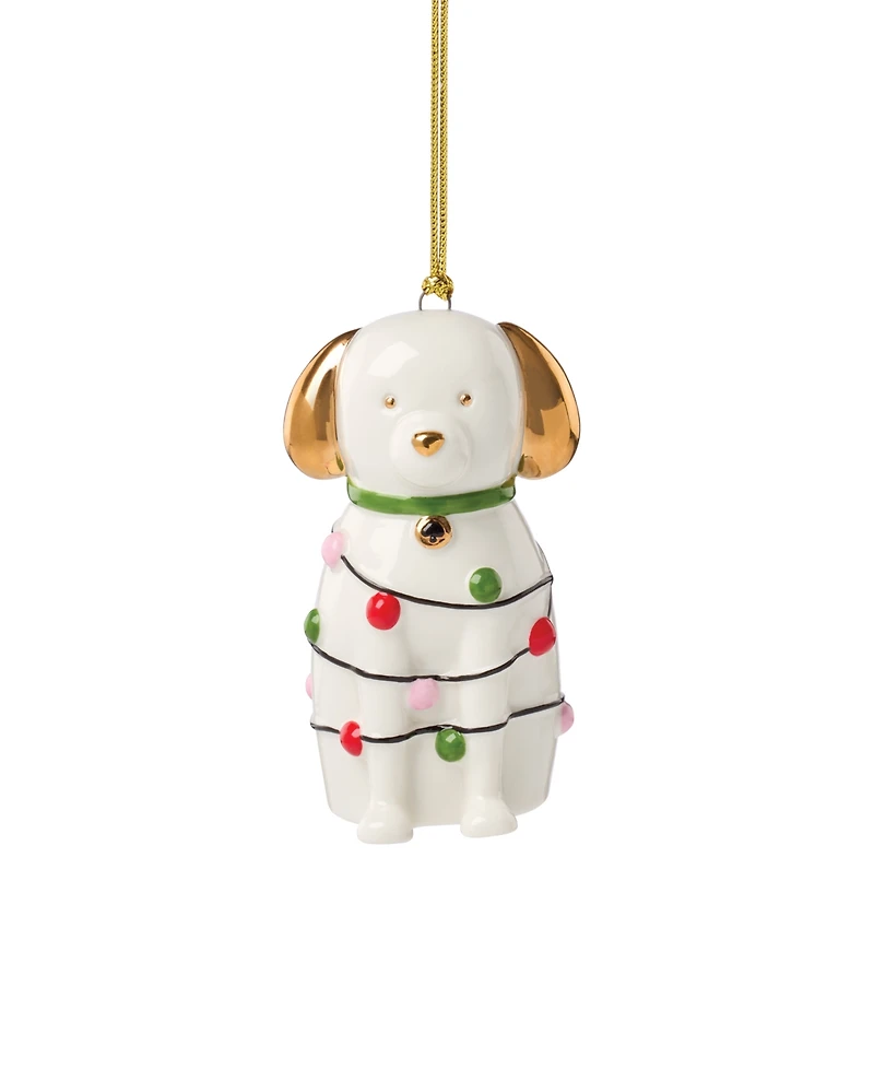 Kate Spade Be Jolly Dog Ornament