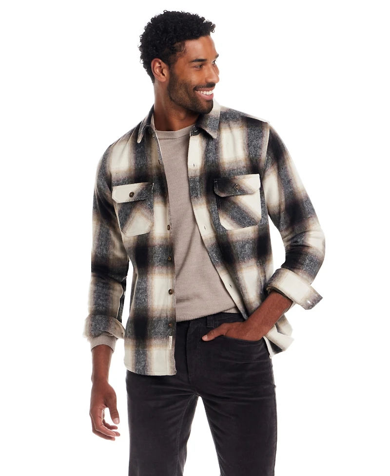 Weatherproof Vintage Brushed Unlined Shirt Jacket