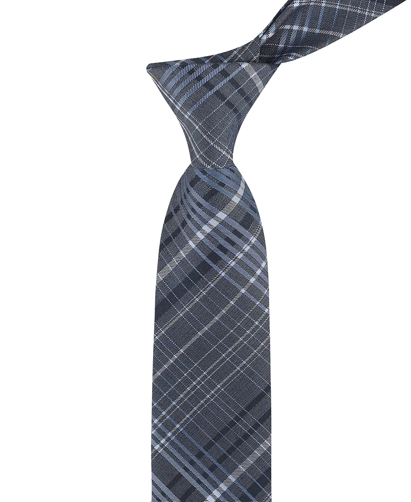 Calvin Klein Men's Kingston Plaid Tie