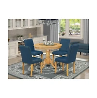 East West Furniture Dining Room Set Oak