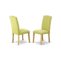 East West Furniture Dining Room Set Oak