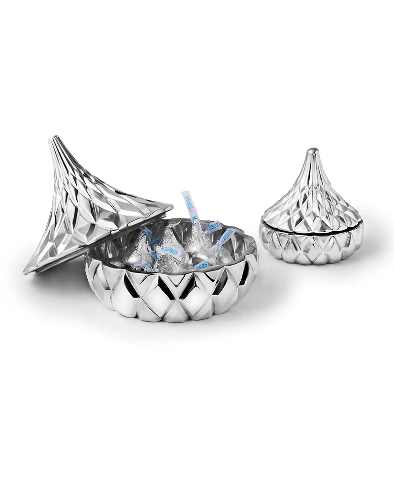 Godinger Hershey's Kisses Electroplated Candy Dish, Set of 2