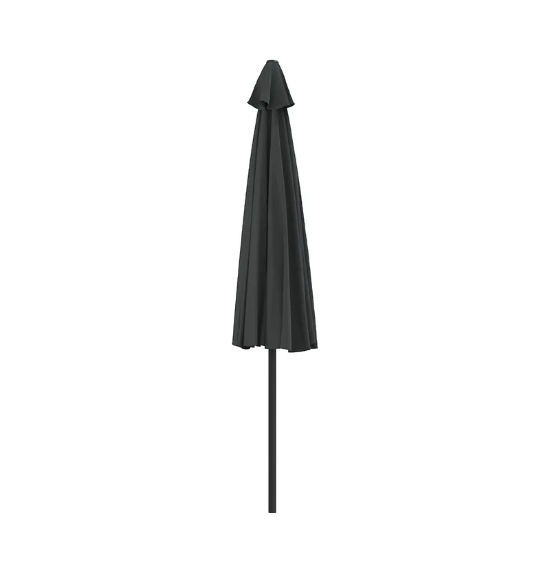 vidaXL Garden Parasol Anthracite Polyester Fabric 118.1 x 61.0 in
