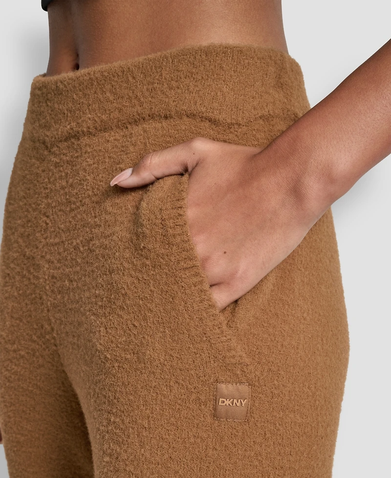 Dkny Women's Feather Yarn Tonal Jogger
