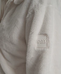 Dkny Sport Women's Faux-Fur Zip-Front Bomber Jacket