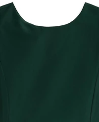 Polo Ralph Lauren Girls 7-16 Balloon Sleeve Taffeta Dress