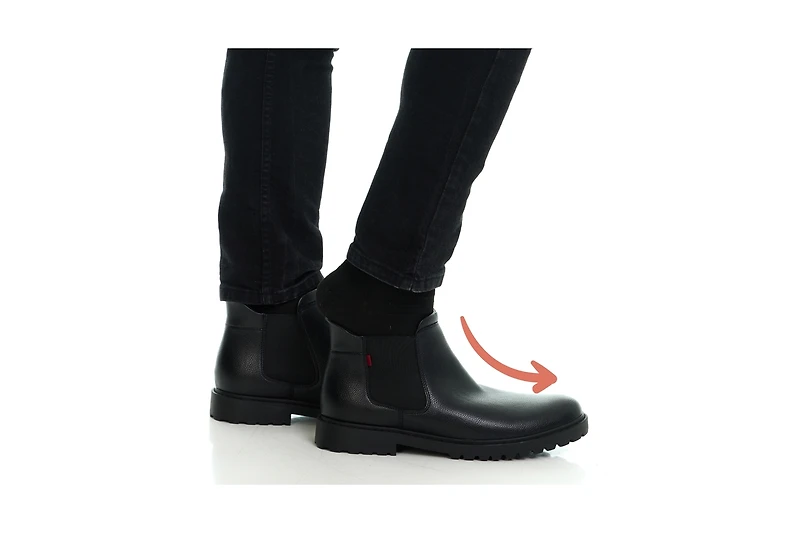 Marc Joseph New York Men's Clark Road Hands-Free Slip On Technology Leather Laceup Chukka Boots