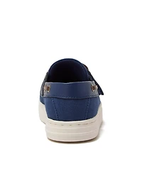 Lands' End Kids Canvas Easy On Boat Shoes