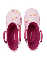 Lands' End Toddlers Pull On Splash Rubber Rain Boots