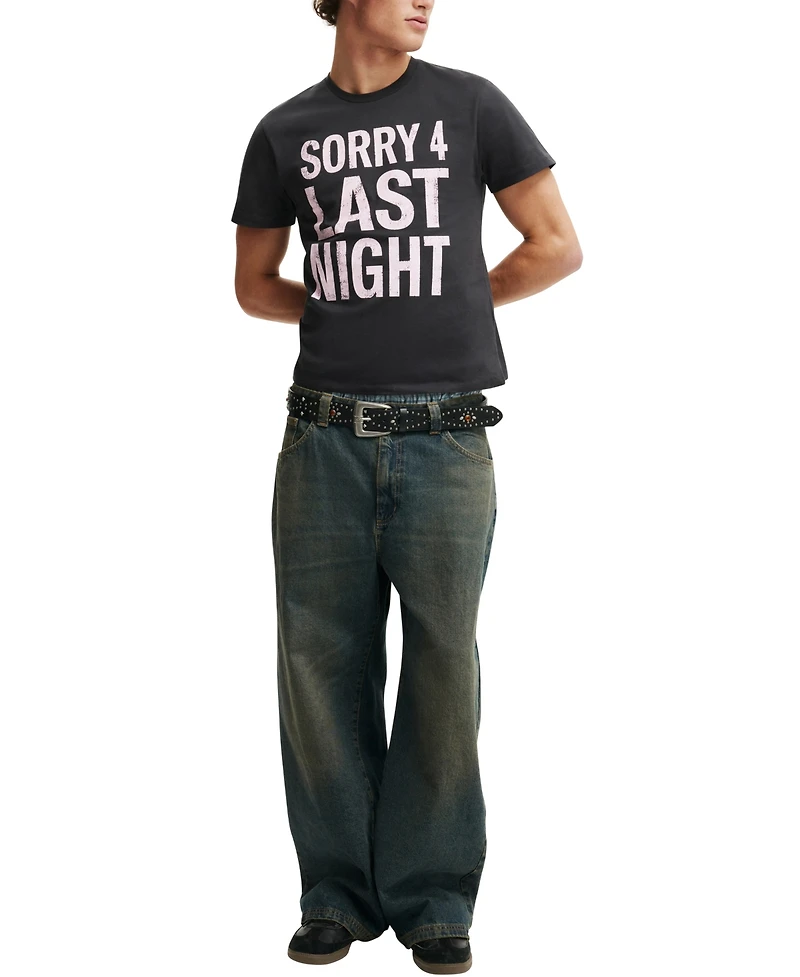 Cotton On Men's Baby Graphic T-Shirt