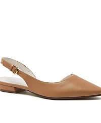 Lands' End Women's Leather Slingback Low Heels