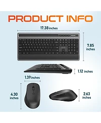 Delton T42/M42 Wireless Keyboard & Mouse Combo (DKBMT42)