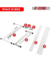 5 Core Keyboard Stand Z Style Height Adjustable Sturdy Piano Riser Lift Holder Stands